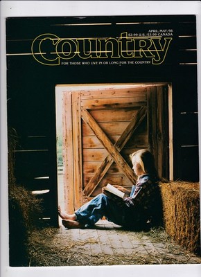 Vintage 1998 Country Magazine April/May