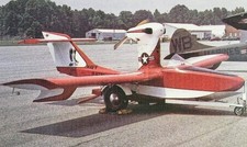 Pereira GP2 X-28 Osprey Mahogany Desk Wood Airplane New Model Large Scale 1/18