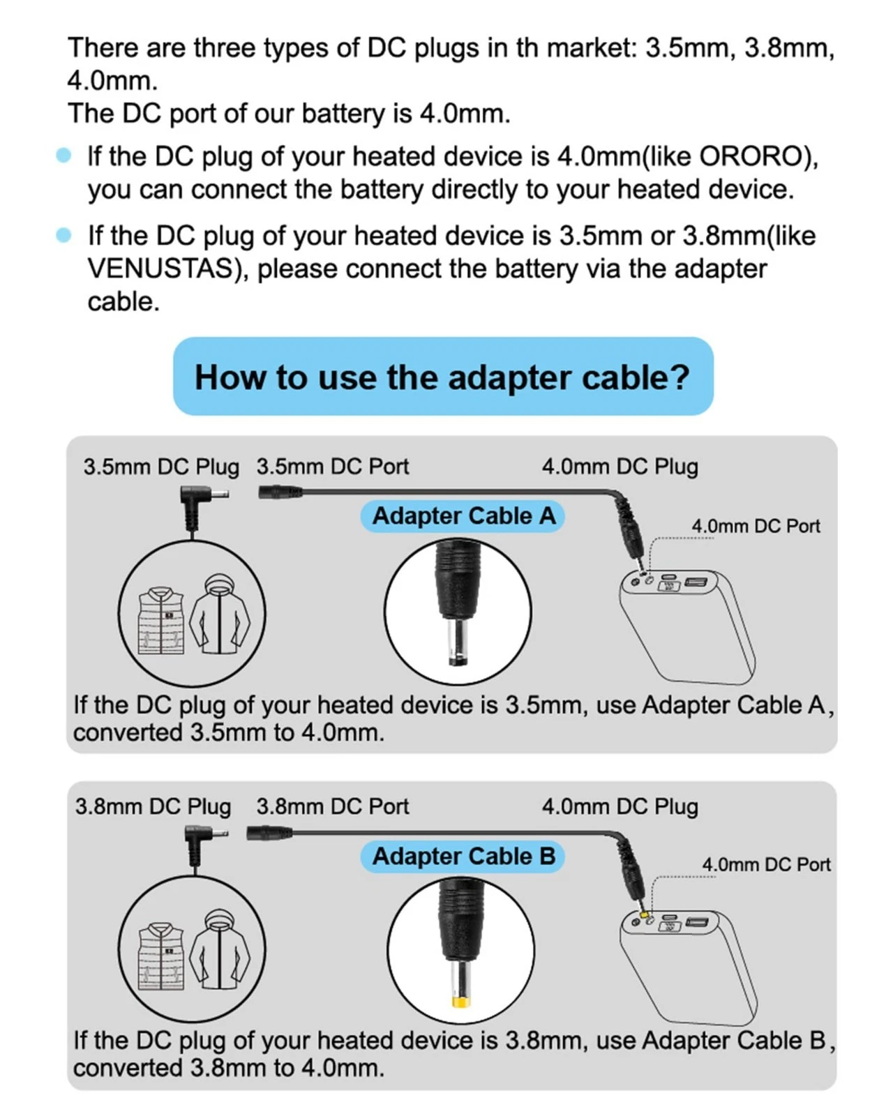 16000mAh Rechargeable Battery Pack for Heated Vest, LED Display, Portable Power - product detail image 4
