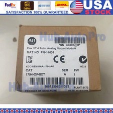 New Allen Bradley 1794-OF4IXT Flex XT 4-Point Analog Output Module US Free Tax