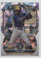2023 Bowman Chrome Prospects Atomic Refractor Luis Lara #BCP-100 15r3