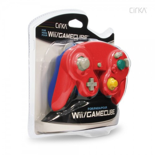 Nintendo Wii/GameCube CirKa Controller (Rot/Blau) - Bild 4 von 4