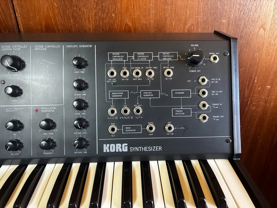 Korg MS-10 MS10 Vintage Analog Synthesizer - Image 4 of 4