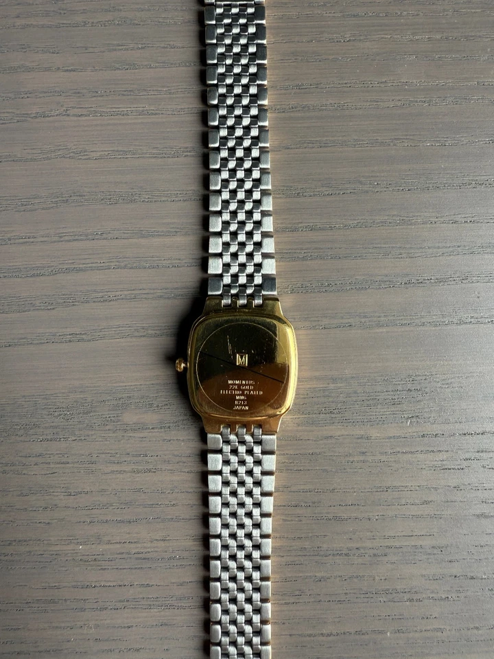 Momentus 1824 Gold-Tone Dress Watch with Date Window - image 3 of 4