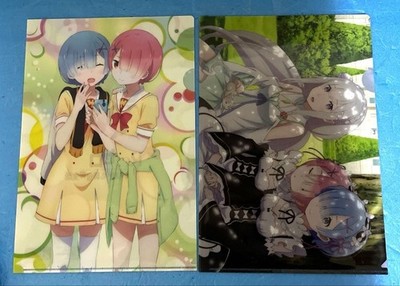 Re:Zero Clear File Set of 2