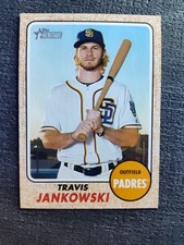 2017 Topps Heritage - Travis Jankowski #241 San Diego Padres 