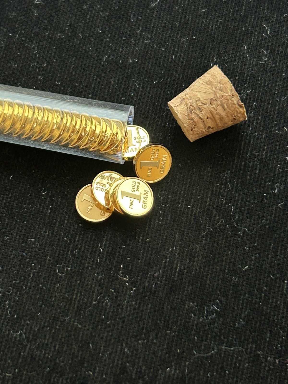 1 Gram Proof Gold Rounds .9999 Gold Fineness -Made in US Guaranteed 24k ...
