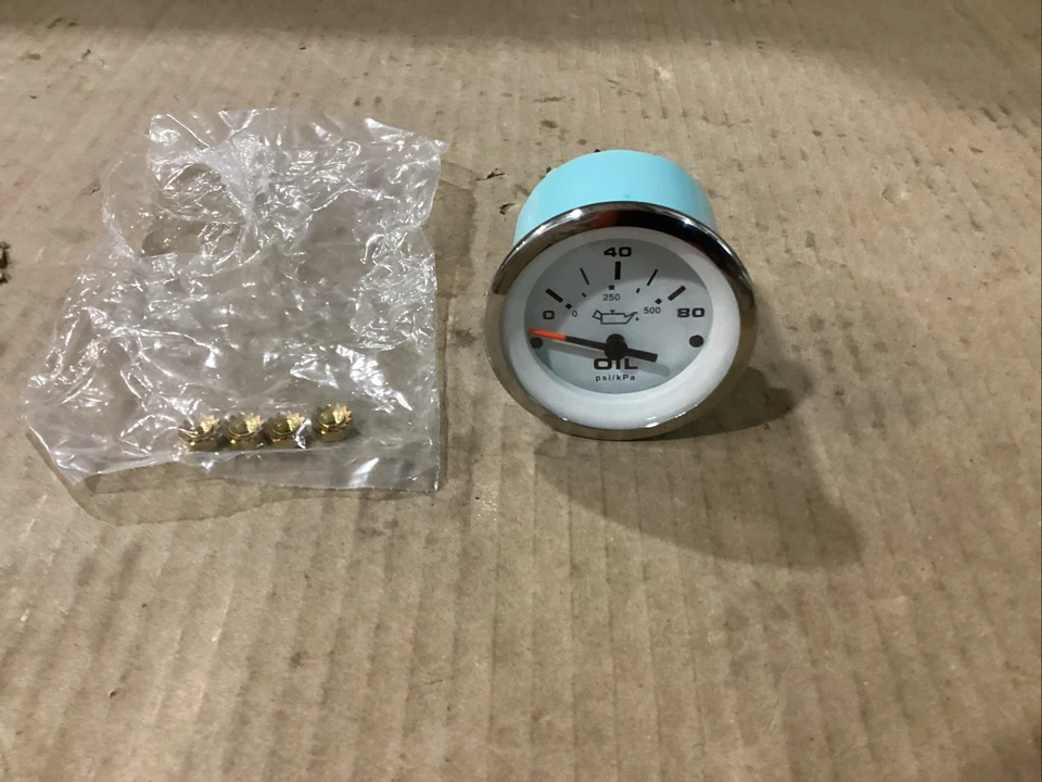 Medidor de pressão de óleo Sierra 65501P Lido Series (usado) - Imagem 4 de 4