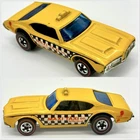 Hot Wheels Redline 70 HK Shiny Yellow Maxi Taxi Excellent Condition Chrome Base