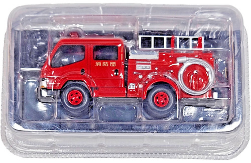 Del Prado 1/40 Scale DPF01R 1998 Morita MSR-I Super Rapid Fire Truck Red Sealed.