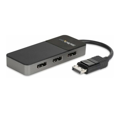 StarTech.com MST14DP123DP 3 Port DisplayPort MST Hub - 3 x 4K - DP 1.4 Multi