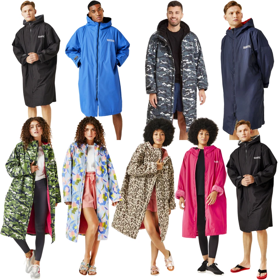 Regatta Outdoor Active Unisex Waterproof Zip Beach Surfing Changing Robe - Image 2 of 2
