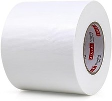 5 inch Wide Duct Tape, Industrial Grade White 5 inches x 55 Yards 164 ft , 9 Mi
