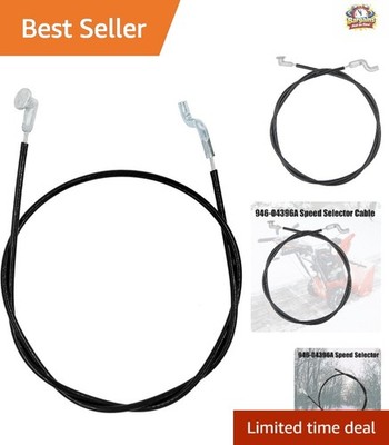MTD & Troy-Bilt Speed Selector Cable 746-04396A - Fits Various Snowblowers