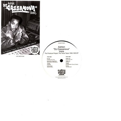 Ashton ''DJ Cassanova'' Irons - Texas Tapes 92-9 (Vinyl LP - 2021 - UK - Original)