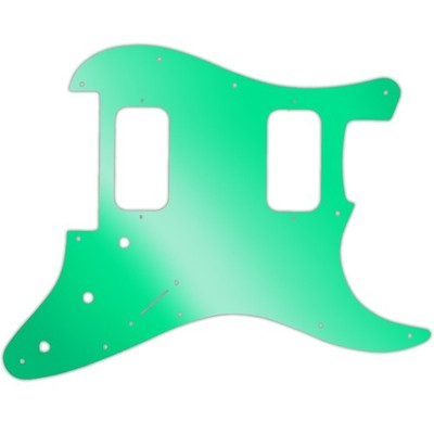Fender Mexico Blacktop Stratocaster HH Floyd Rose Green Mirror