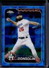 2024 Topps Chrome Sapphire Tony Gonsolin #87 Dodgers