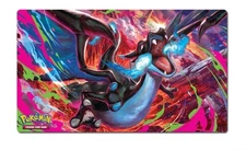 Mega Charizard X Board Game Pokemon Playmat Card Play Mat TCG CCG Pad Mousepad 