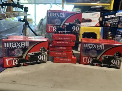 Maxell UR-90 Normal-Bias Cassette Tapes (108510) Lot Of 17!