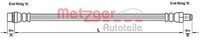 Metzger Bremsschlauch FüR Renault Trafic II Kasten FL 2.0 Dci 115 1.9 JL 2.5 EL