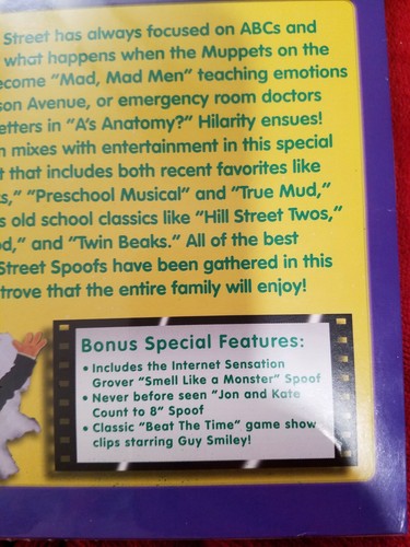 Best Of Sesame Street Spoofs Volume 1 And 2 Dvd New - Picture 3 of 6