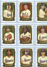 2024 Allen & Ginter Baseball Texas Rangers Team Set 10 Base Cards + 2 SP