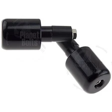 Black Anti Vibration Handle Bar End For Suzuki GSXR Cap Weight Slider Reducing