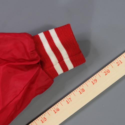 Rare VTG K-PRODUCTS Triumph Seed Patch Varsity Jacket 70s 80s Agriculture Red L - Picture 9 of 9