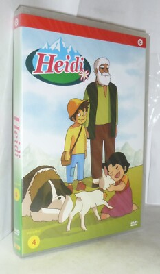 HEIDI - BAND 4 - CECCHI GORI - 5 EPISODEN - DVD ANIMATION NEU UND VERSIEGELT