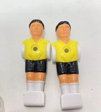 Foosball Table Replacement Men 13 Players Soccer Yellow Plastic NIP New