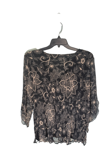 New York City Design Co Top Donna X Tunica Grande 100% Seta Fluida Fairy Grunge - Foto 9 di 10