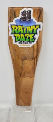 Rainy Daze Brewing Tap Handle Knob Man Cave (Or Remove Sticker And Add Your Own!