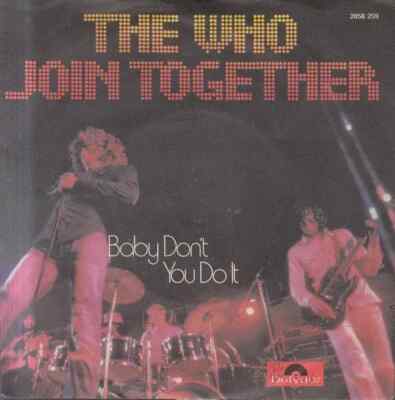The Who Join Together Vinyl Single 7inch NEAR MINT Polydor