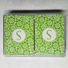 Flower Design Playing Deck Cards