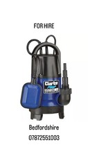 electric water pump for hire Bedfordshire 