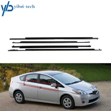Door Belt Moulding Weatherstrips For Toyota Prius 2010-2015 Front Rear Set Of 4