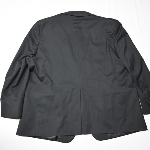 Petrocelli 54R Black Wool Stretch Big Tall Mens Blazer Sport Coat Jacket - Picture 12 of 12