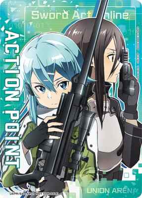 Sword Art Online Sinon Action Point Foil - UEPR /SAO-AP01 NM - Union Arena