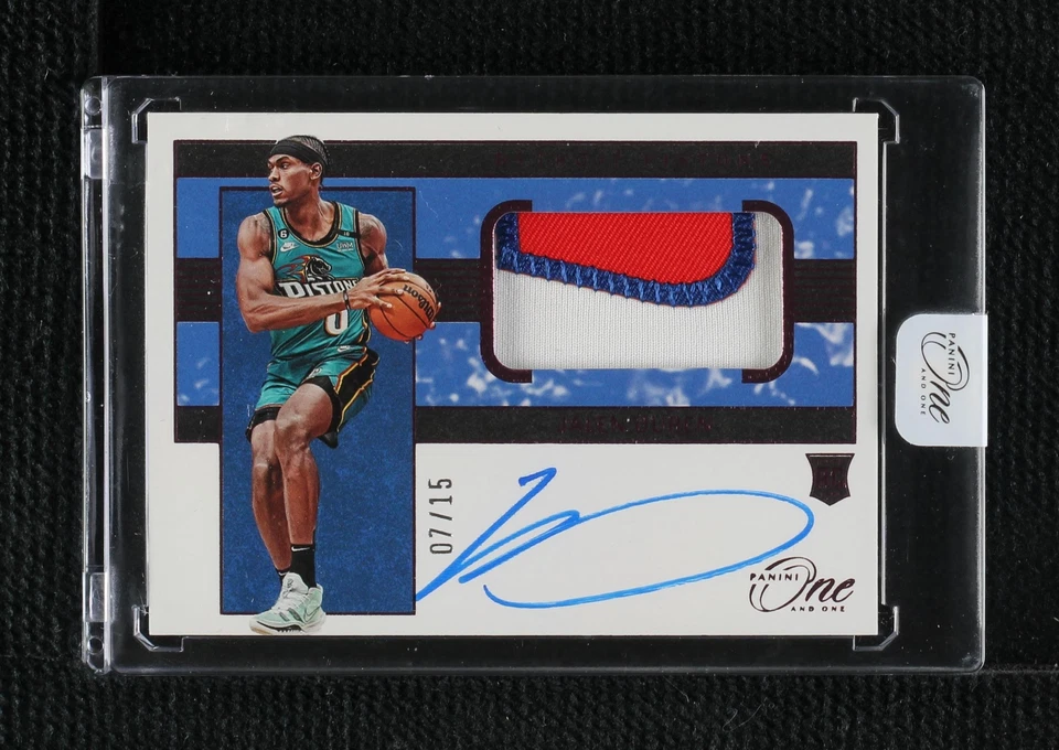 2022-23 Panini One and One - Jalen Duren #RJA-JDU