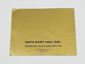 Side Pocket Authentic Original NES Nintendo Manual Only