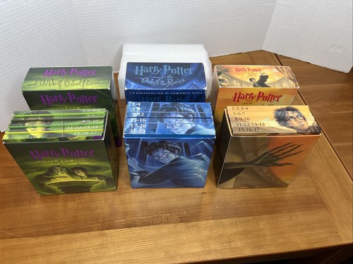 Harry Potter CD Set Deathly Hallows, Half Blood Prince, and the Order of Pheonix - Picture 9 of 24