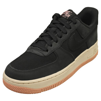 Nike Air Force 1 07 Lx Herren Black Sneaker  - 38 EU