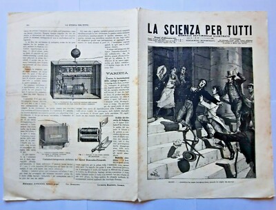 NEWSPAPER SCIENCE FOR ALL TIDES ELECTRIC METER N 36 4 NOVEMBER 1882