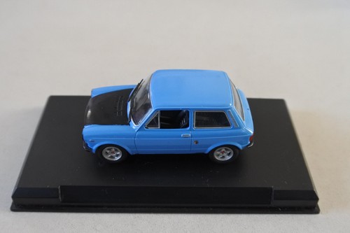 AUTOBIANCHI A 112 ABARTH SERIE 3 BLEU CELESTE METRO 1/43. - Imagen 3 de 19