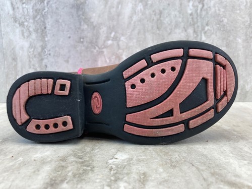 Little Girls - Youth Size 9 - Pink / Brown Light Up - Western Cowgirl Boots - Picture 6 of 11