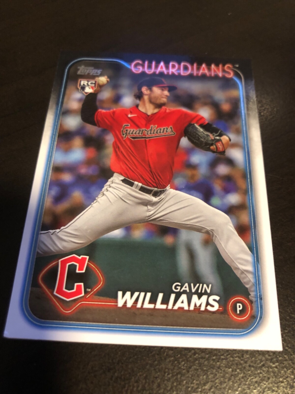 2024 Topps Series 1 - #242 Gavin Williams (RC)