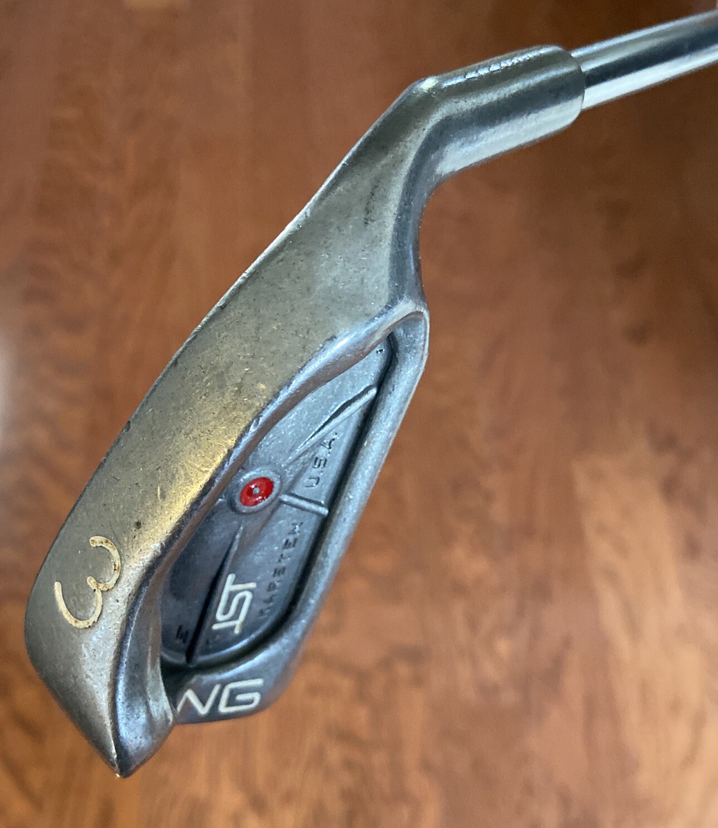 Ping IST Karsten Red Dot 3-Iron ⛳️ RH Cushin Stainless