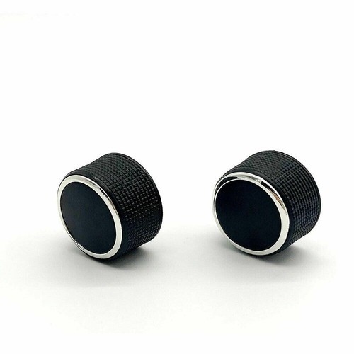 2PCS Control Rear Knobs Radio Audio Fits Escalade Enclave Tahoe Chevrolet GMC - Picture 10 of 12