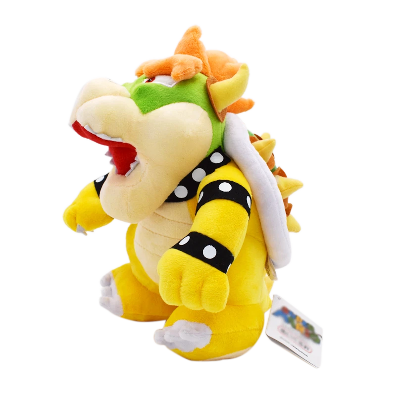 10in Super Bowser Debout Roi Doux Animal En Peluche En Peluche Poupée  Figure Vert Bowser Jouet 6 Pouces JR En Peluche Du 4,41 €