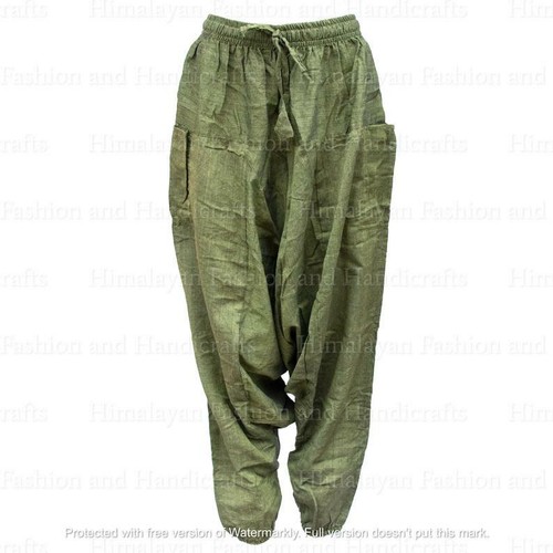 Nepal Yoga Harem Pants | Traditional Yoga Pants | Genie Pants | Handmade Cotton  - Picture 15 of 31